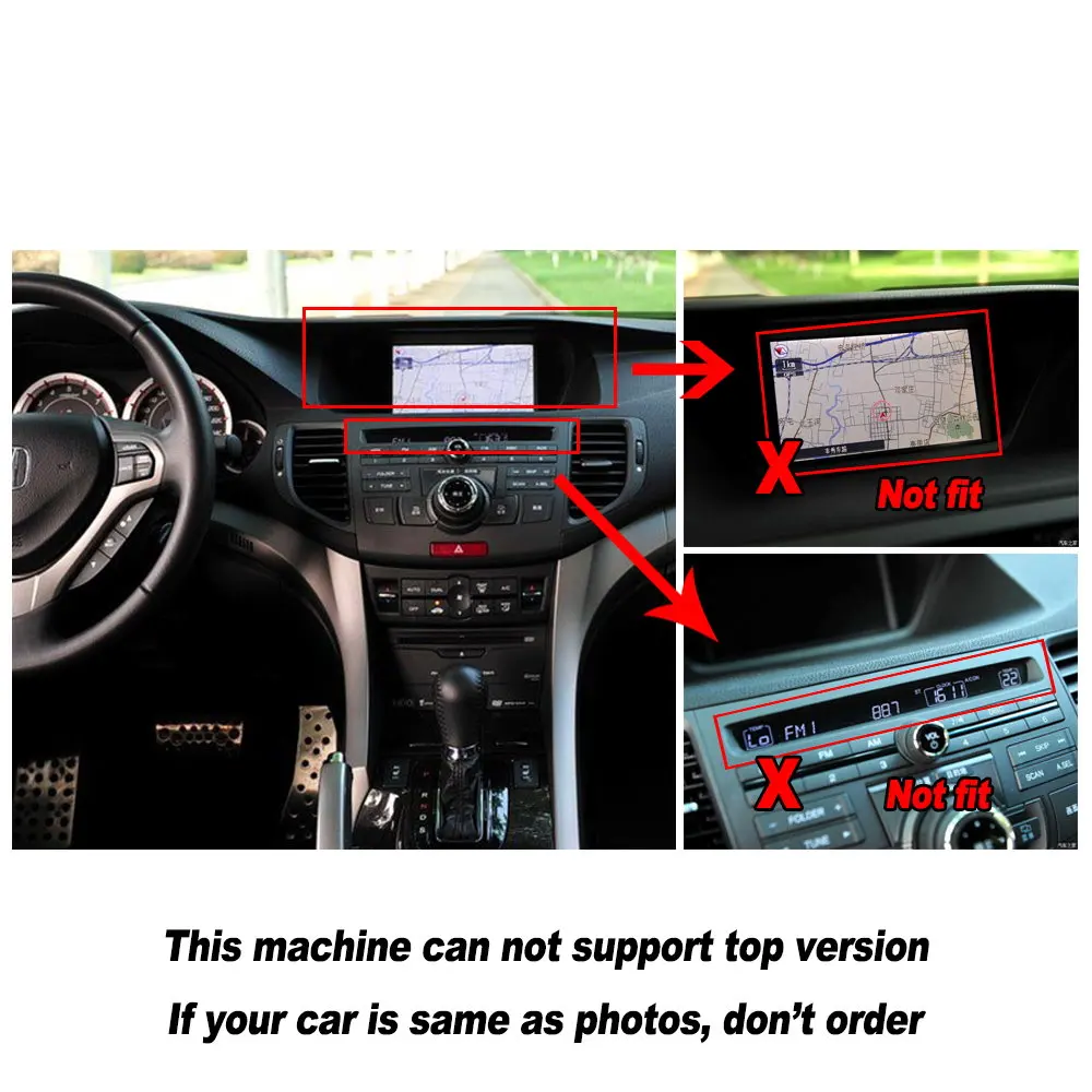 Автомагнитола мультимедийный плеер для Honda Accord 8 Europe 2008 2013 Android видео аудио Carplay GPS