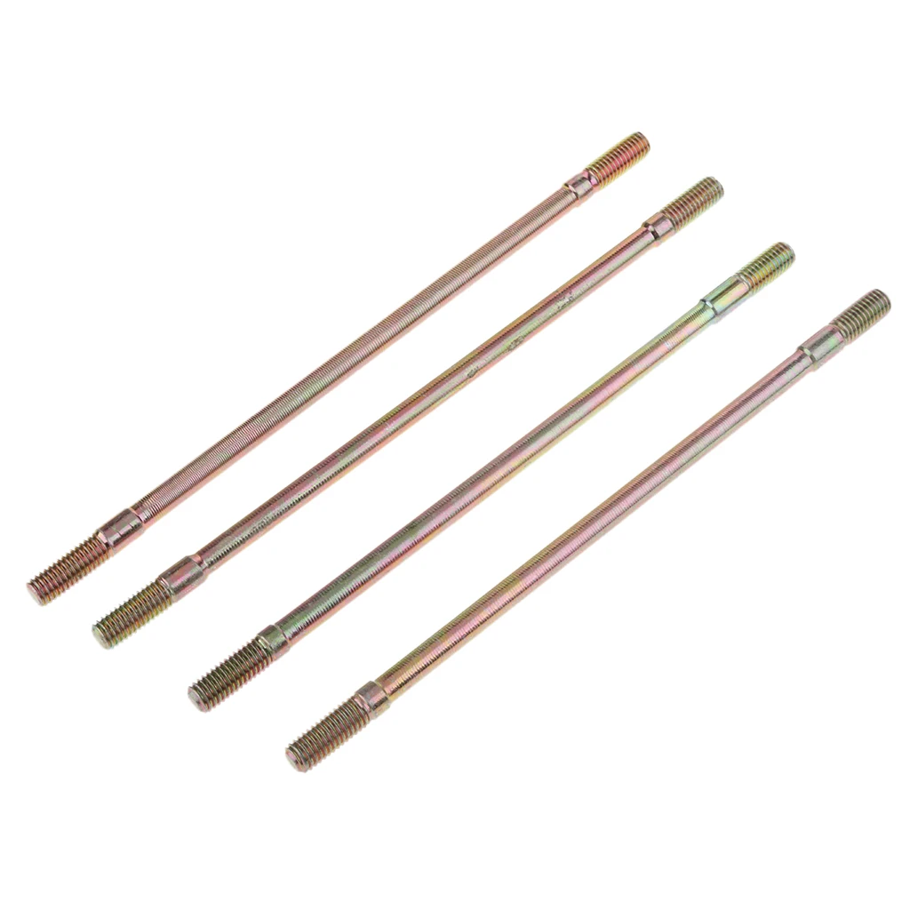 Cylinder Bolt Pin Stud Chinese Moped Scooter Thread Gold M8x187mm M8x195mm