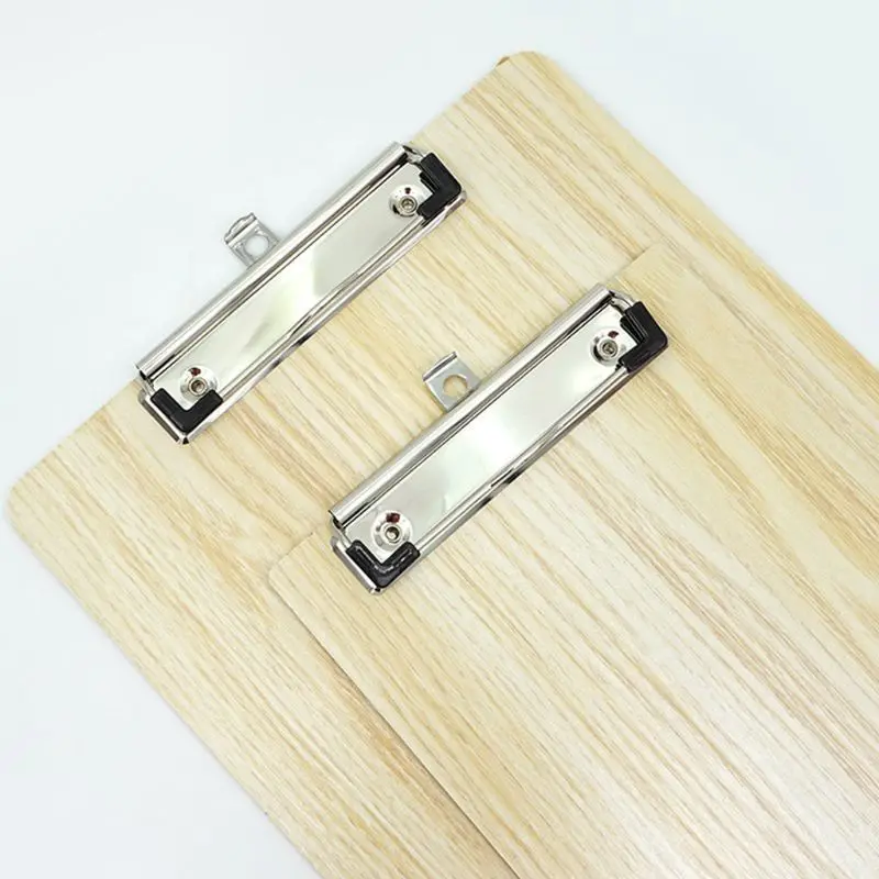 Portable Wooden Writing Clipboard A4 A5
