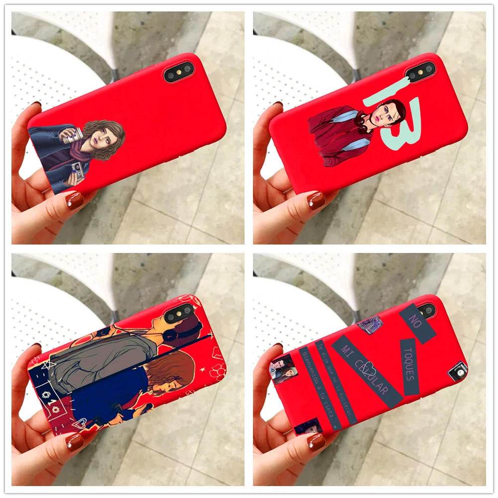 

For iphone Xmax phone case TV 13 REASONS WHY Red soft Silicone Fundas cover case for iphone X Xs Xr 8 7 6 plus 5 coque shell