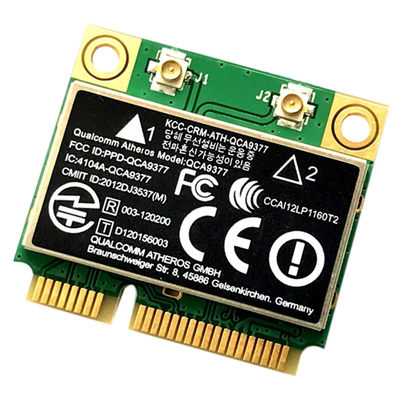 QCA9377 двухдиапазонный AC wifi модуль wifi адаптер Mini PCI-E 2,4G/5G