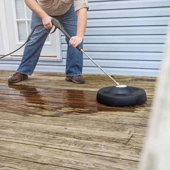 

Pressure Washer Accessories Disc Power Washer Surface Cleaner Attachment with Rotating High Pressure Jets to Clean a Driveway, G