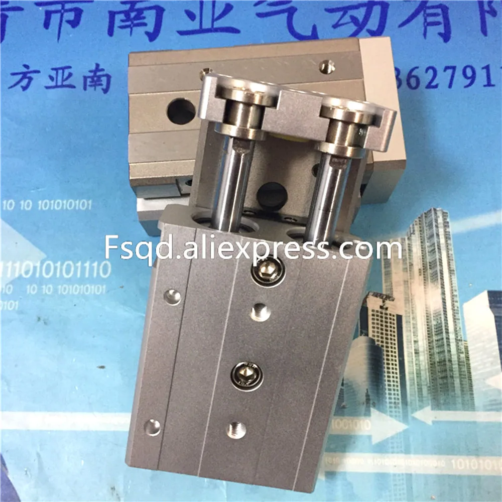 MXQ20-75A MXQ20-100A MXQ20-125A SMC Воздушный слайд стол цилиндр пневматический компонент серия