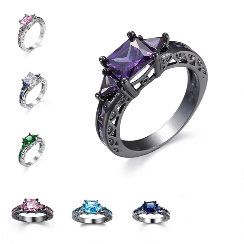 Очаровательные женские туфли Циркон Кольца для мужчин и женщин Открытое кольцо