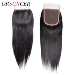ORSUNCER Straight /Body Wave 4x4 Lace Closure Wholesale 10-14