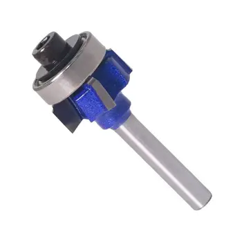 

1/4" Shank Router Bit 4 Teeth Edge Trimmer R1/R2/R3 Woodwork Milling Cutter
