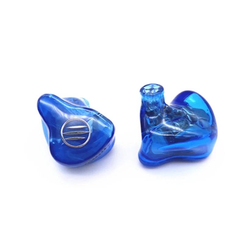 BGVP DM7 6BA внутриканальные мониторы наушники Ноулз сонион драйверы настроить IEM Hi-Fi музыка гарнитура со съемным MMCX кабелем - Цвет: MicaBlue