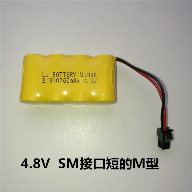 MasterFire 8 упак./лот 4,8 v 700 мА/ч, 2/3AA NI-CD Батарея RC автомобиль робот-трансформер транспортное средство с дистанционным управлением Перезаряжаемые батареи