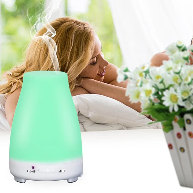 110-220V Ultrasonic Air Humidifier Remote Control Aroma Essential Oil Diffuser 200ml Aromatherapy Cool Mist Maker For Home SPA 4
