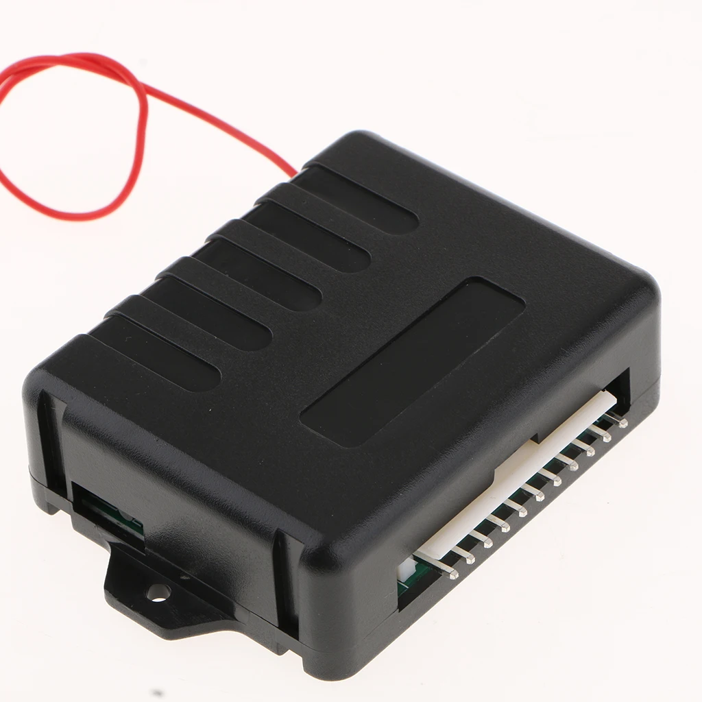 12V Remote Door Lock Kit Keyless Entry System with Keys Trunk Release LED Indicator