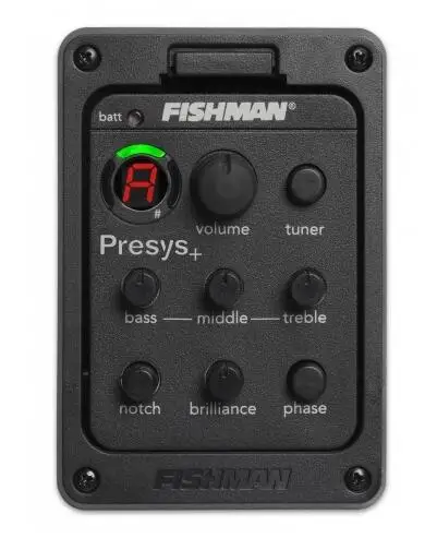 Акустический пикап Presys plus Preamp EQ пьезо-пикап эквалайзер Oboard Акустическая гитара Пикап со встроенным тюнером 201EQ пикап