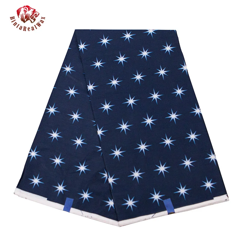 Последний Африканский стиль хлопок вощеная ткань с Африканским узором Анкара Африканский Воск Принты Ткань 6 ярдов для вечерние платье 32fs1342