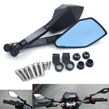 

CNC Universal Motorcycle Bigger Side Rearview Mirrors Racer Scooter Sports for Honda Cbr 600 F2 F3 F4 F4i 900 Cbr900rr 600RR 100