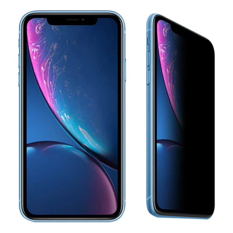 Закаленное антишпионское стекло для iPhone 11 Pro Max Защита экрана конфиденциальности