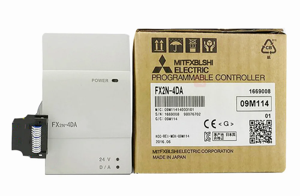 Программируемые контроллеры PLC FX2N-4DA