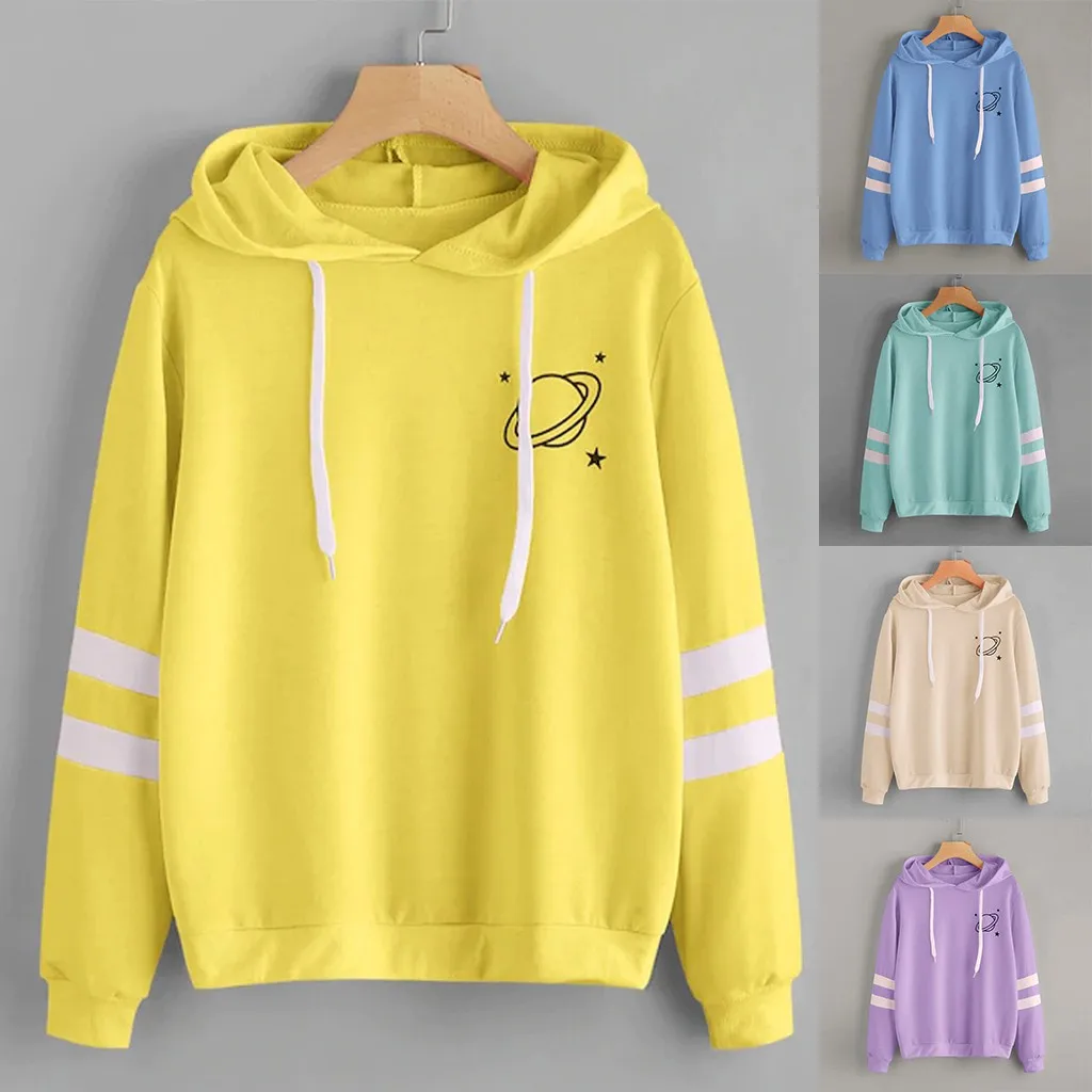 yellow planet hoodie