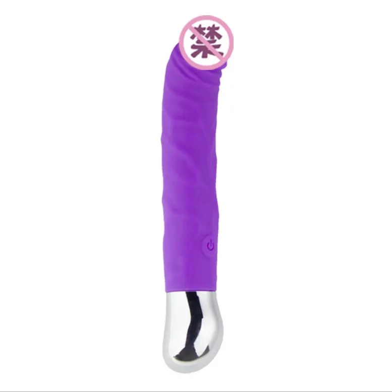 Rechargeable waterproof silicone vibration vibrator adult female masturbation flirting erotic sex toys toy simulation dildo 1