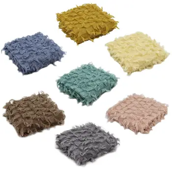 

Newborn Wrap Cloth Baby Photography Props Decorative Blanket Photo Basket Filler U90B
