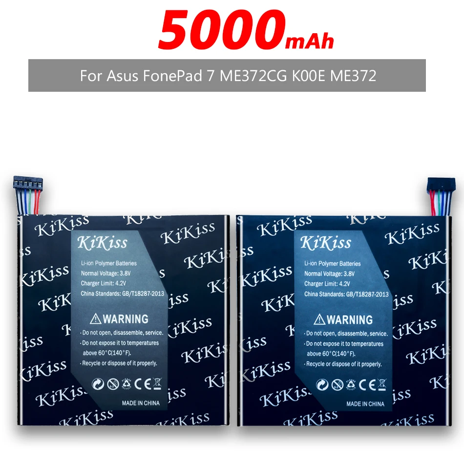 Бесплатный инструмент C11P1310 планшетный Аккумулятор для Asus FonePad 7 ME372CG K00E ME372 литий-ионный полимерный аккумулятор 5000 мАч+ номер отслеживания