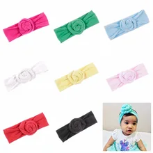 Стиль, детская лента для волос в европейском и американском стиле, INS,, повязка для волос с узлом улитки, милая повязка для волос в виде ушей кролика для детей