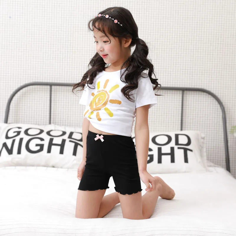 Summer Girls Safety Pants Top Quality Toddler Kids Baby Girls Short Pants 2-11 Years Girl Stretchy Safety Shorts Underpants