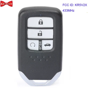 

KEYECU for Honda Civic 2014 2015 2016 2017 Remote Key Fob KR5V2X 433MHz ID47 Chip P/N: 72147-TEX-Z01, 72147-TEX-Z012-M1