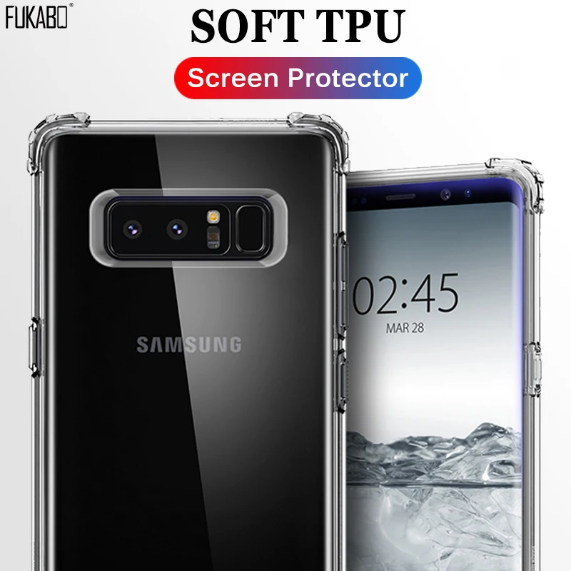 

Luxury Silicone Shockproof Case For Samsung Galaxy S8 S10 S9 Plus Note 8 9 10 Pro Soft Case For Samsung S10 S7 Edge Back Cover