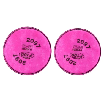 

1Pair Reusable 2097 Filters Cotton Industry Particulate Filter Fit For 6000 6200 6300 6500 7502 6800 Facepiece Face Cover