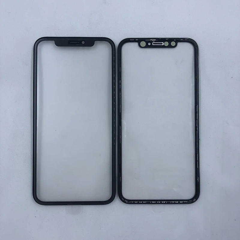 

2in1 Touch Screen Outer Glass Cover With Frame bezel For iPhone11 LCD Front Glass Outer Panel Replacemen