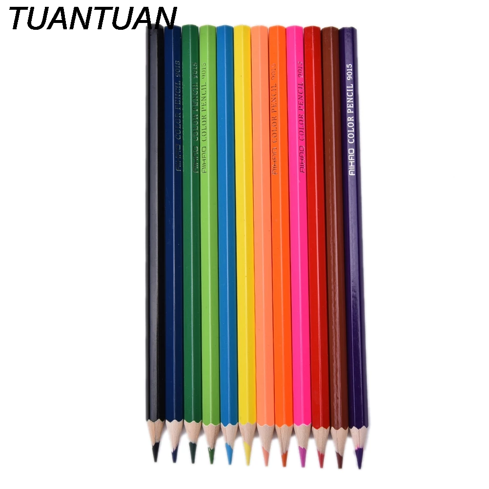 36 Pcs/set Colored Pencils For Drawing Different Colores Crayon Pencil Set Stationery Office School Supplies
