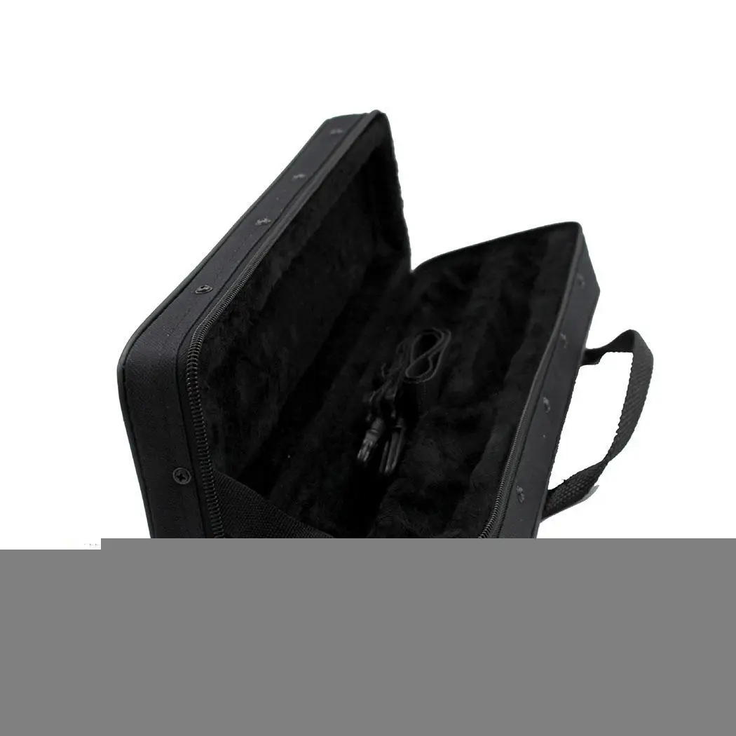 New Flute Musical Instrument Waterproof Storage Solid Black Bag Backpack