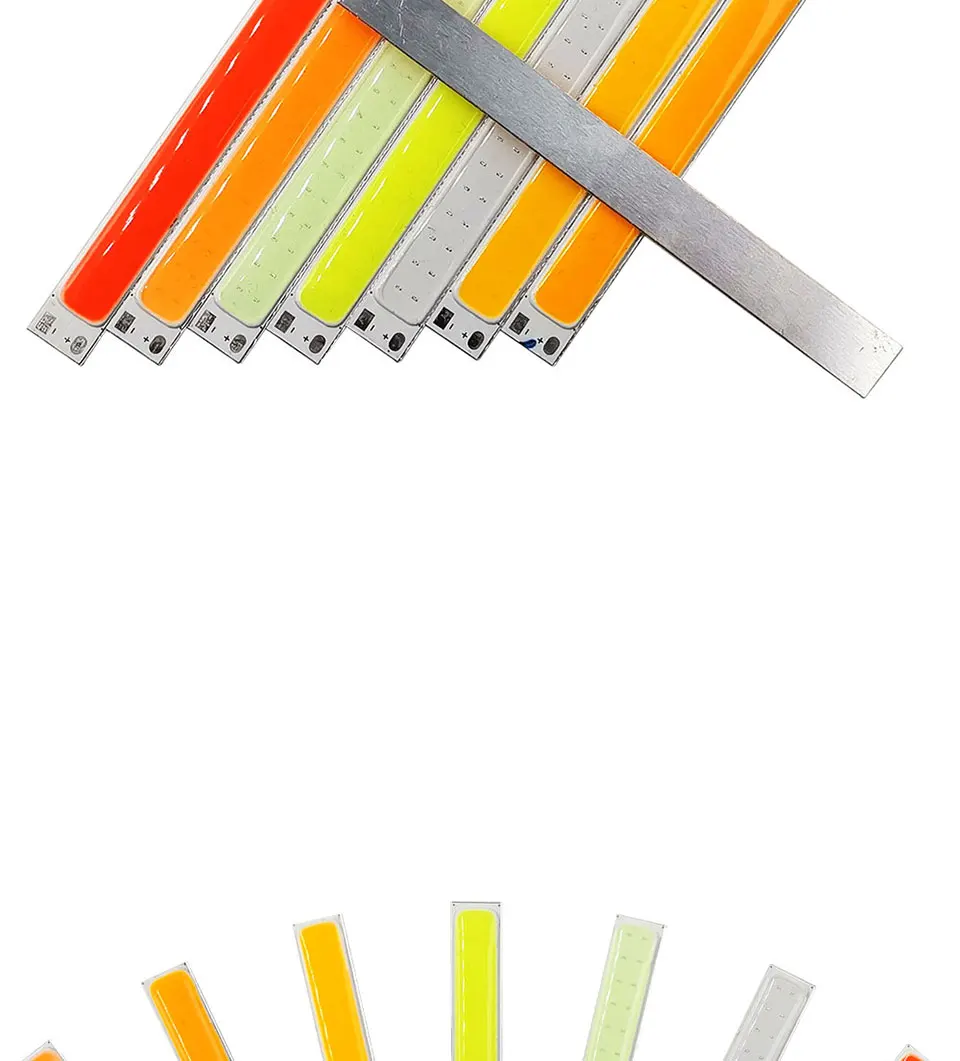 100mm led cob strip 10w 12v led light lamp bulb (6)