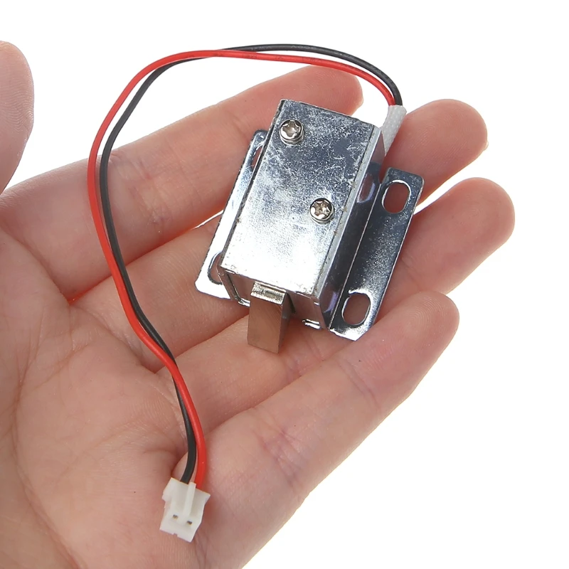 

Electronic Lock Catch Door Gate 12V 0.4A Release Assembly Solenoid Access R9JB