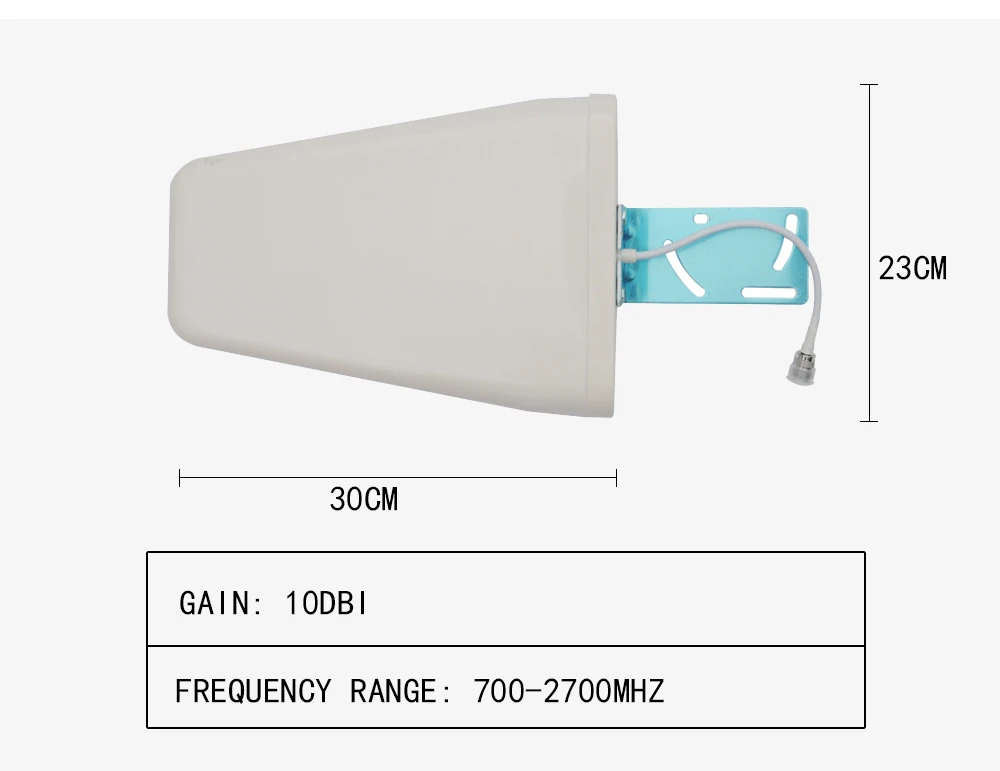 Новая версия 2G 3G 4G трехдиапазонная 70 дБ GSM LTE WCMDA 900 1800 2100 усилитель сигнала мобильного телефона ретранслятор антенна 13 м кабель