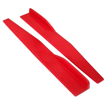 

2pcs 74.5cm Universal Car Side Skirt Rocker Splitters Winglet Wings Diffuser Professional Auto Car Accessories Car tuning Hot