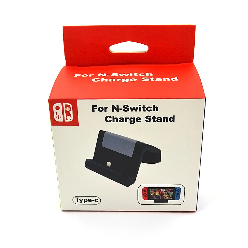 Ruitroliker Портативный usb type-C зарядная подставка Зарядная база для NS Switch Lite