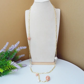 

Yuminglai Italian Design Dubai Fine Jewlery Long Chain for Women FHK8254