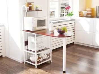 

Microwave rack oven kitchen storage rack kitchen utensils pot rack storage rack microwave oven rack