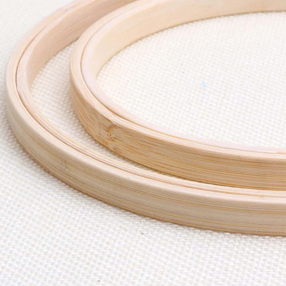 DIY Вышивка крестиком ремесленный круглый каркас Круг Палатка кольцо полезные пяльцы для вышивания светло-желтый обучающий ручной подарок практичный