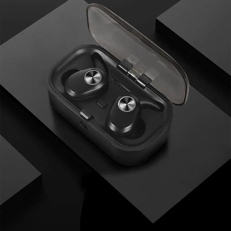 TWS беспроводные bluetooth-наушники 3D стерео наушники мини-гарнитура с микрофоном