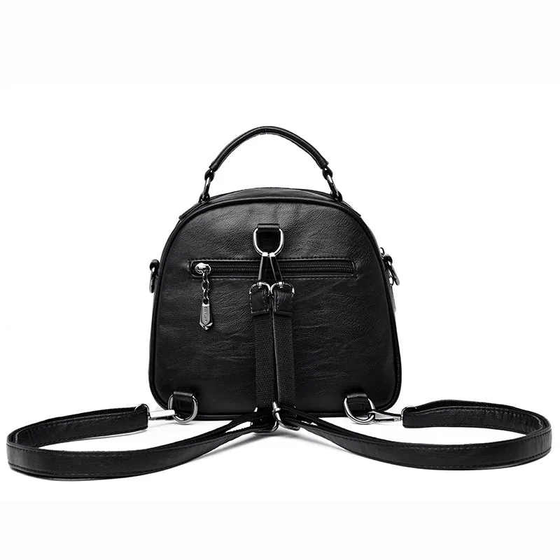 

2018 New Style Fashion Korean-style Backpack Women's Dual Purpose Handbag Versatile Cool Backpack Fashion Single-shoulder Bag fo