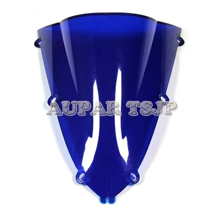 Мотоцикл лобовое стекло для Yamaha YZF1000 1998 1999 автоцикл воздушный дефлектор ABS пластик YZF R1 98 99 ветровое стекло двойной пузырь - Цвет: Blue