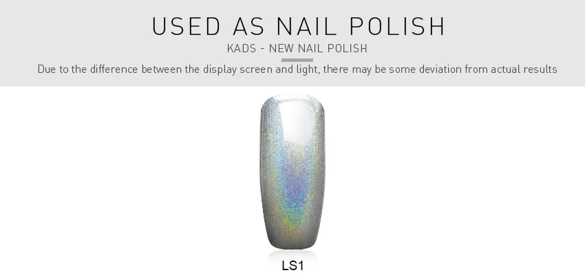 1 pc 9.5ml Nail Polish Two in one Nail Polish& stamp polish Laser silver Nail Art Stamp Lacquer Varnish Polish for DIY Stamping