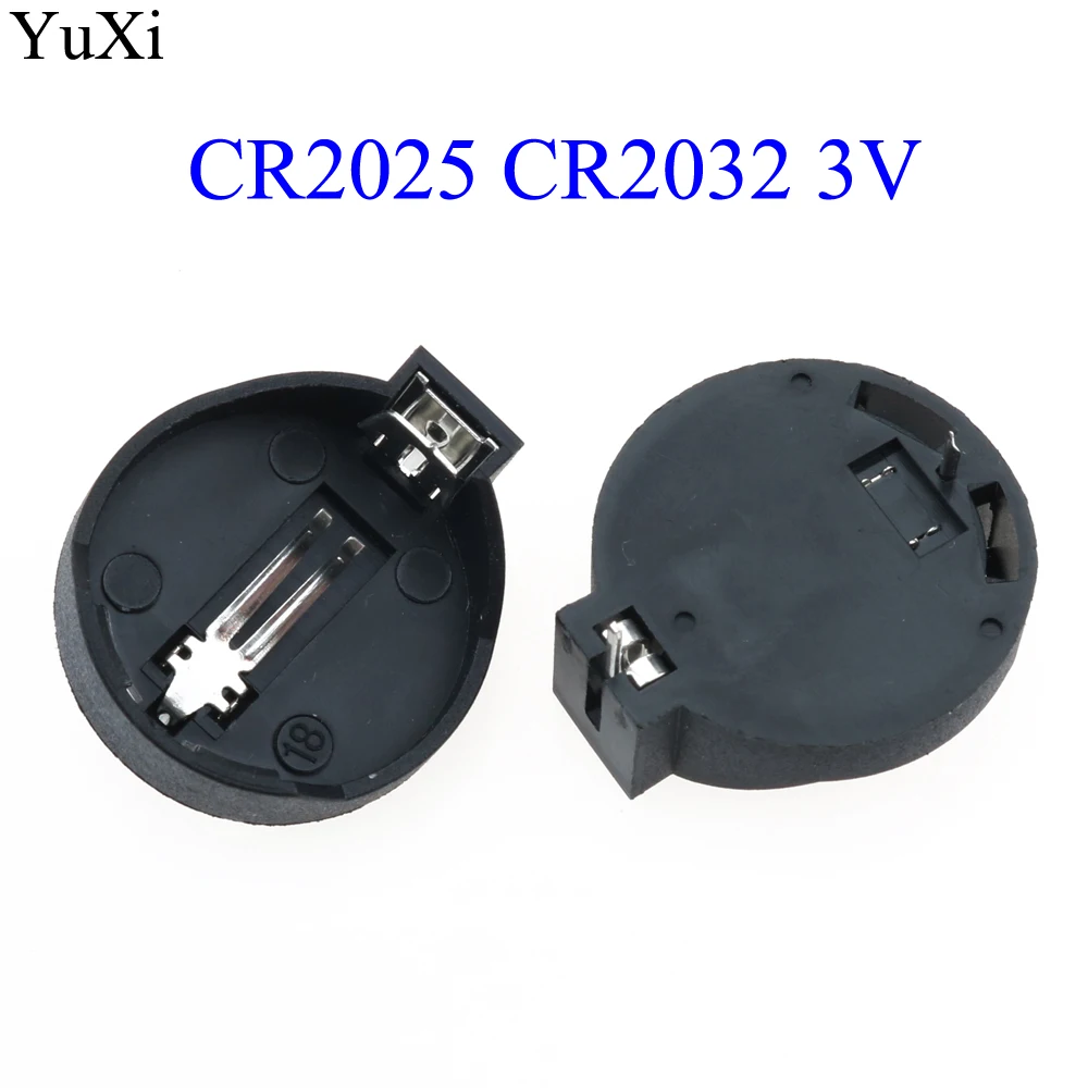 CR2025 CR2032 3V Button Coin Cell Battery Socket Holder Box Case 10x PO 