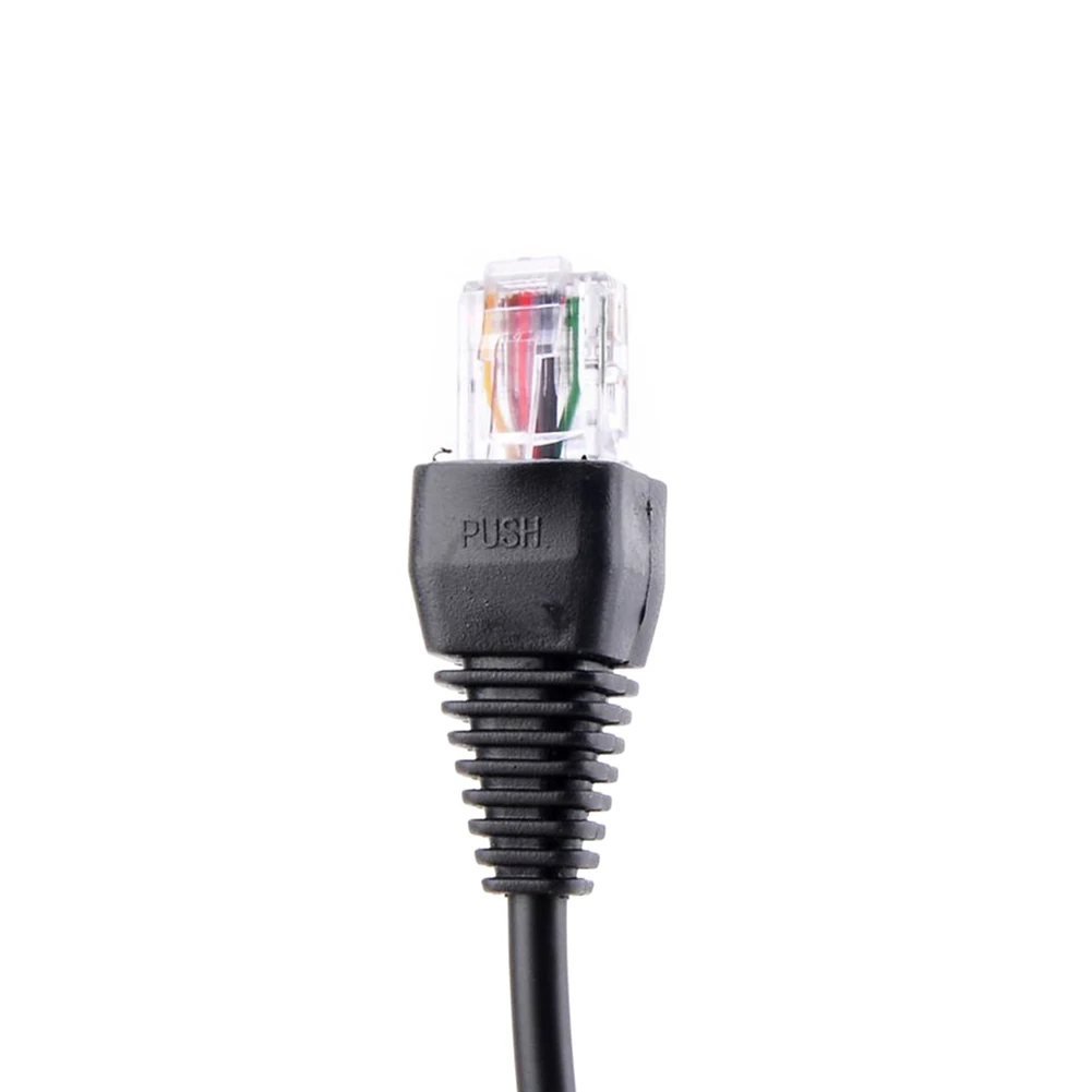 8 Core Audio Electric Wire Stretchable Connect Spiral Manual Spring Replacement Part Microphone Cable Copper For Yaesu MH-67A8J