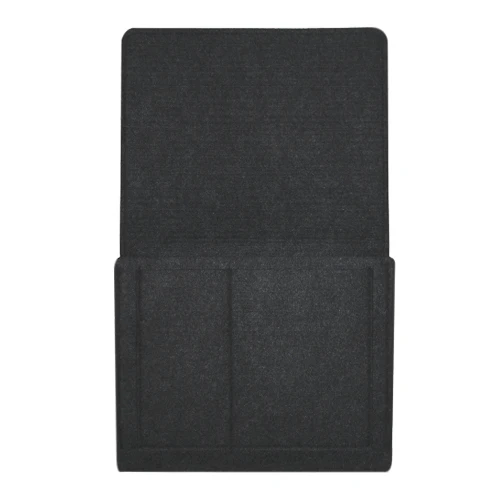 Dark Gray Фетровая прикроватная Подвесная подставка для хранения телефона с пультом дистанционного управления органайзер для мелочей кровать стол диван карманы держатель аксессуары для дома - Цвет: Dark Gray