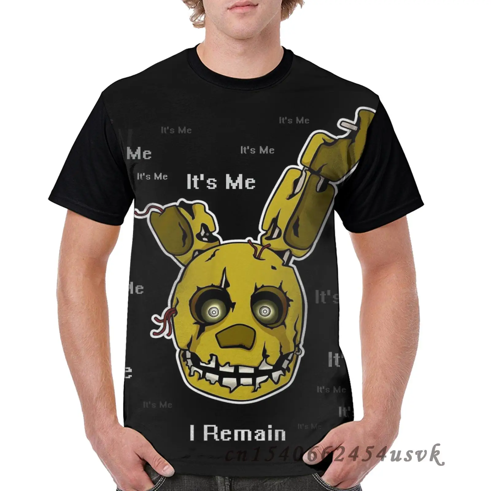 Забавная семейная Одинаковая одежда пять ночей у Фредди-Fnaf 3 - Springtrap Its Me Мужская