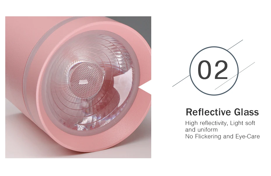 [DBF]Macaroon Aluminum Surface Mounted Ceiling Downlight 7W 10W 12W LED Ceiling Spot Light AC110/220V for Kitchen Living room
