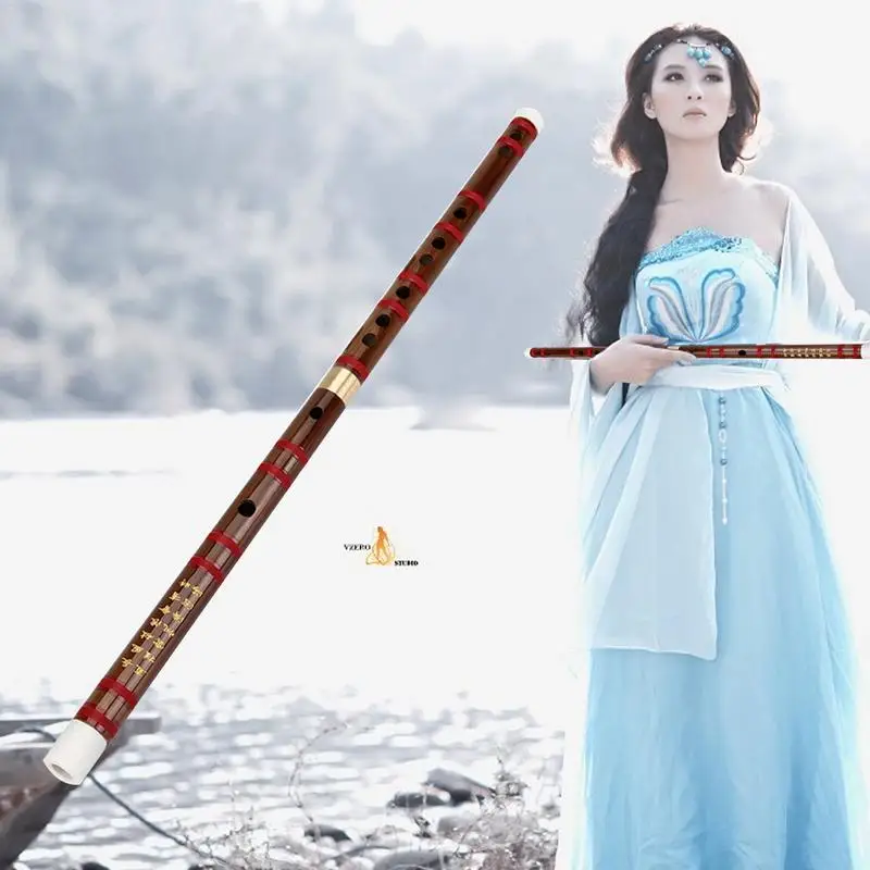 Music Accessories Pluggable Chinese Traditional Handmade Musical Instrument Bamboo Flute / Dizi C D E F G