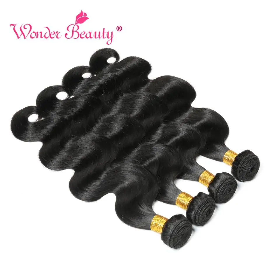 Body Wave Bundles Brazilian Hair Weave Bundles 100% Human Hair Bundles Wonder Beauty Natural black Remy Human Hair Extension Body Wave Bundles Brazilian Hair Weave Bundles 100% Human Hair Bundles Wonder Beauty Natural black Remy Human Hair Extension